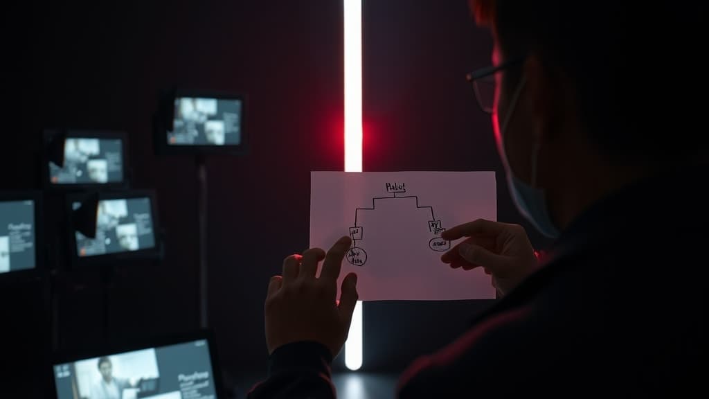 AI Agent วางโครงหนังสั้นแบบเลือกเส้นทางและชุดช็อต
