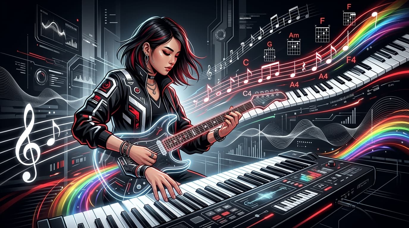 ผู้ช่วยคิดคอร์ดเพลง (Chord Progression)