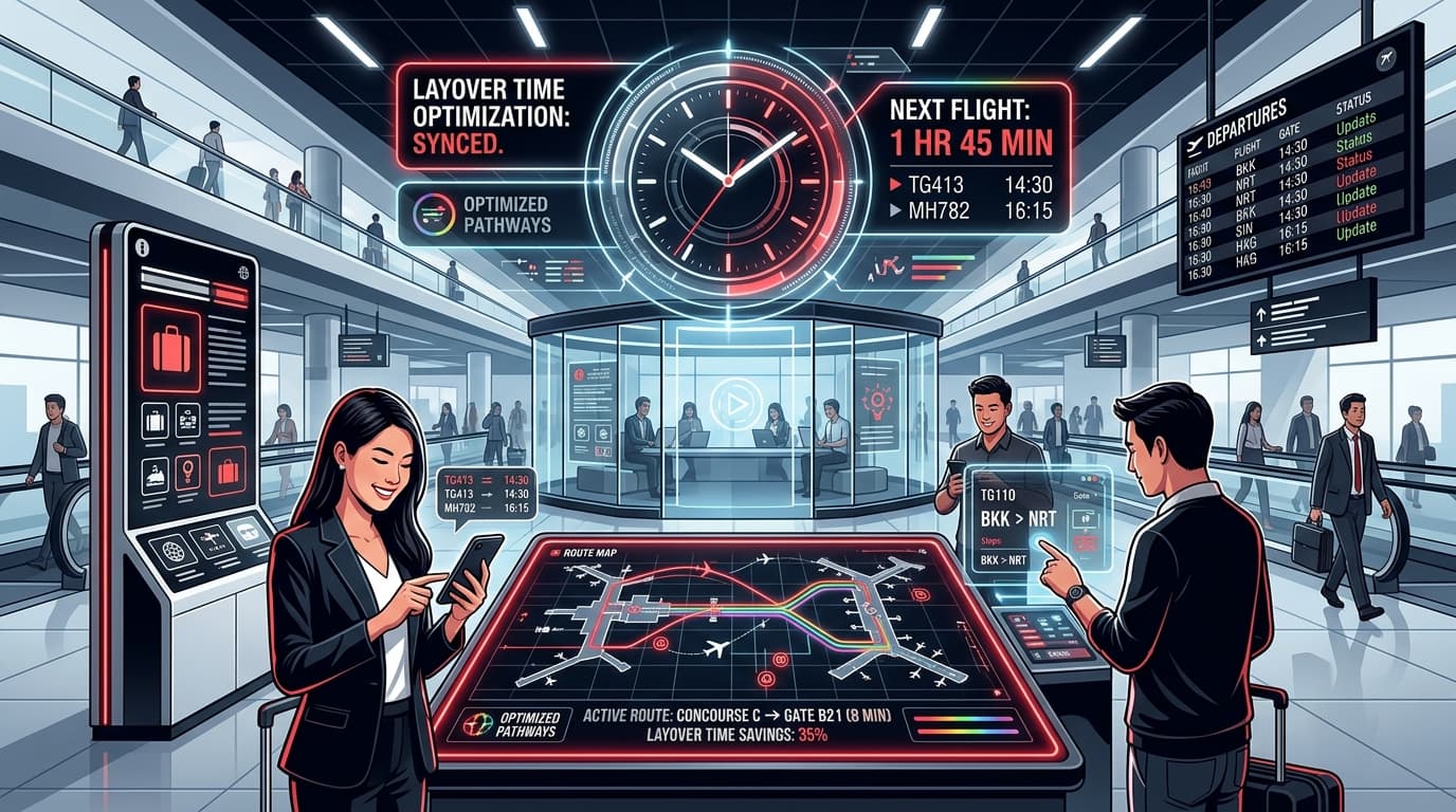 ผู้ช่วยวางแผนเวลาต่อเครื่อง (Layover)