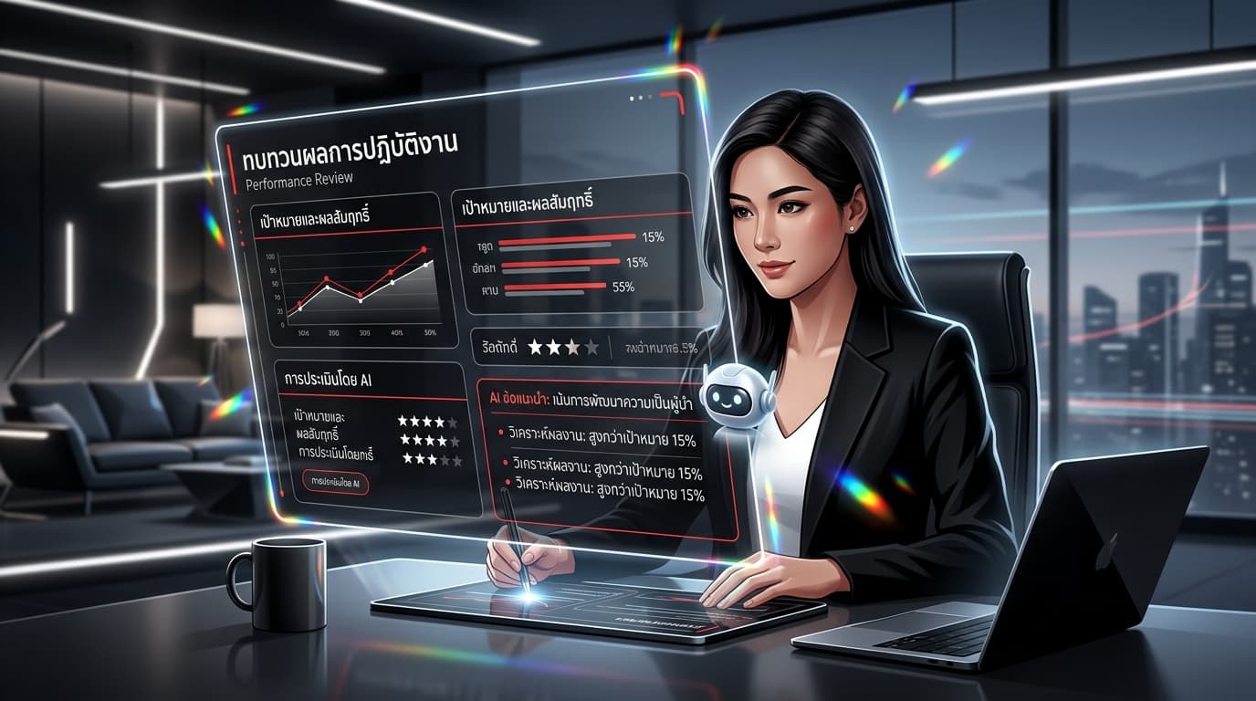 ผู้ช่วยเขียนรีวิวผลงานพนักงาน