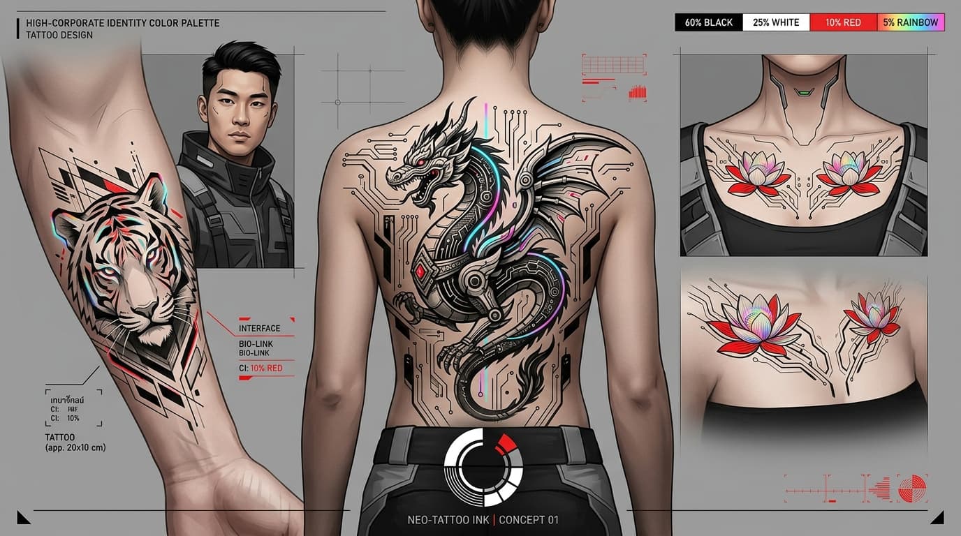 ผู้ช่วยคิดคอนเซปต์ลายสัก