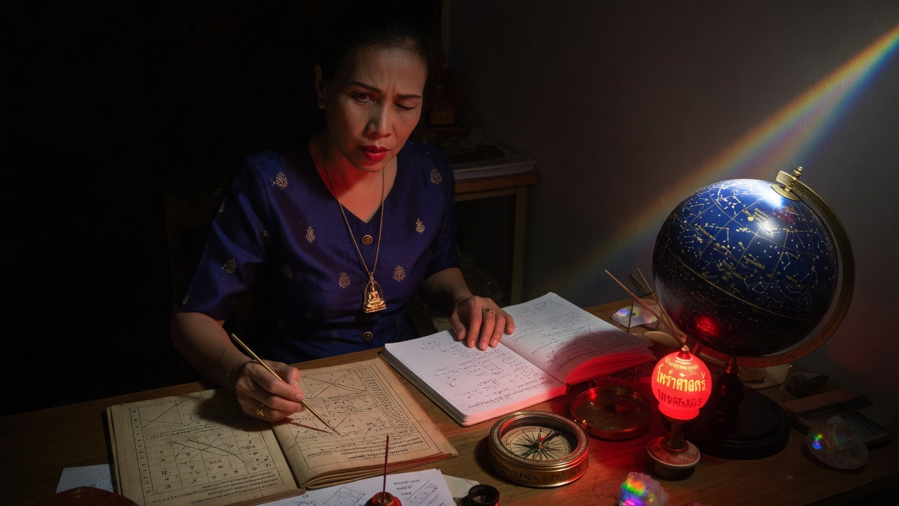 คู่มือสีมงคลและการตั้งเจตนา
